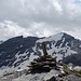 Gipfel Cima di Camutsch mit Tscheischhorn im Hintergrund.