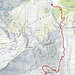 Erster und dritter Tag <br />Hinter Sand zur Fridolinshütte 3,7 km, mit 850 HM Aufstieg <br />und zurück