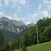 Blick zum Oberbauenstock (links) und zum Hunds-Chopf (rechts)