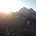 Sonnenuntergang auf dem Mont Gelé
