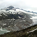 See und Gletscher von oben