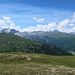 Pflerscher Tribulaun, Habicht und Kirchdachspitze dominieren den Ausblick in die Stubaier Alpen.