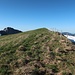 Abstieg nach Hinterstein: links Rohnenspitze,mittig Zerrerköpfle, rechts Aggenstein