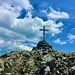 Gipfelkreuz auf dem Ortstock - 2717 Meter.