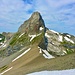 Der Höch Turm von etwas oberhalb der Furggele aus gesehen.