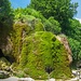 Der Dreimühlenwasserfall - eine menschengemachte geologische Kuriosität aus Kalkstein und Moos
