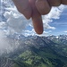 Blick zurück vom Galinakopf!<br />Mal eine andere Markierung des Gipfels ;-)