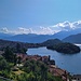La Greenway parte accogliendoci con questo panorama. L'isola Comacina, l'unica isola presente sul lago di Como.