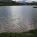 in discesa sul lago Angeloga quasi al rifugio