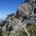 Letzter Teil des Sangle du Jardin vor dem Canyon