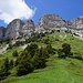 Blick auf die Südostwand der Chamechaude mit Brèche Arnaud