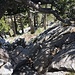 Kletterstelle Nr. 2 im Tiefblick