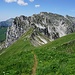 Abstieg vom Dôme de Bellefont zum Col de Bellefont