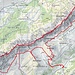 Routenverlauf<br /><br />Quelle: SchweizMobil