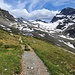 Wiesbadener hütte in zicht