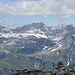 Die Splügener Kalkberge vom Gipfel des Lattenhorns gesehen.