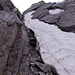 Canalino quasi in vetta