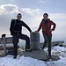 Zum Start der Tour ein Gipfelfoto auf dem Lema