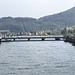 Die "ponte die Tresa" zwischen den beiden Ponte Tresa (CH/I)