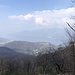 Blick Richtung Luino am Lago Maggiore