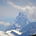 und mit Maximum-Zoom kann man sogar zum Matterhorn schauen