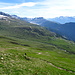 Blick nach Belalp und hinab zum Chelchbach