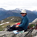 wir genießen eine Gipfel-Mittags-Pause