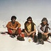 Mit Felix und Manfred auf dem Gipfel des Palü (1975)