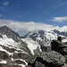 Nordost-Gipfel des Chrüzlistocks und der Oberalpstock in Wolken