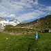 Ein wunderbarer Morgen bei der Ruine des Stavel da Caschlè