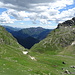 Val Salmurano (BG) dal Passo Salmurano. Sullo sfondo al centro penso M.Alben.