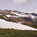 Vers le Pt 2579m le dernier névé fait encore de la résistance... 