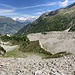 Blick zurück nach Alpja und den beeindruckenden Seitenmoränen