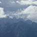 Krähe, Gabelschrofen, Gumpenkarspitze, Geiselstein, im Vordergrund das Laubeneck