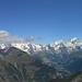 Gruppo del monte Bianco dal Col de la Croix.