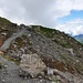 der höchste Punkt der Tour zur Oberalp (Hütten)