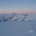 Aletschhorn in der Morgendämmerung 
