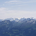 Blick zu den Glarner Alpen