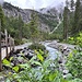 Weg zum kleinen Alteiner Wasserfall