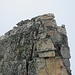 Gipfelblick von der anderen Seite der Felsspalte