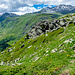 Blick nach Westen zum Piz Scalotta