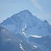 Zoomaufnahme zum Aletschhorn, links dürfte man das Gärsthorn mit Antenne sehen.