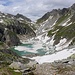 Rückblick von P. 2466 auf den Lago Sfundau und Passo di Cristallina