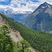 Blick in Richtung Zermatt