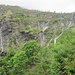 Wasserspektakel im Abstieg