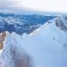 Gipfelfoto zurück über den Westgrat hinüber zum Brisen (2404,1m)