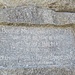 Inschrift in Cahmonix für die beiden Erstbesteiger des Mont Blanc (Michel-Gabriel Paccard und Jacques Balmat) im Jahre 1786