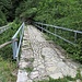 Il ponte sulla Breggia fra Bruzella e Casima.
