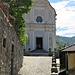 La parrocchiale, dedicata a San Lorenzo, a Muggio. 