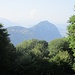 Grotto Alpe di Brusino : vista sul Monte San Salvatore 